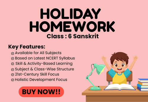 Summer Holiday Homework Class 6 Sanskrit (Deepakam)