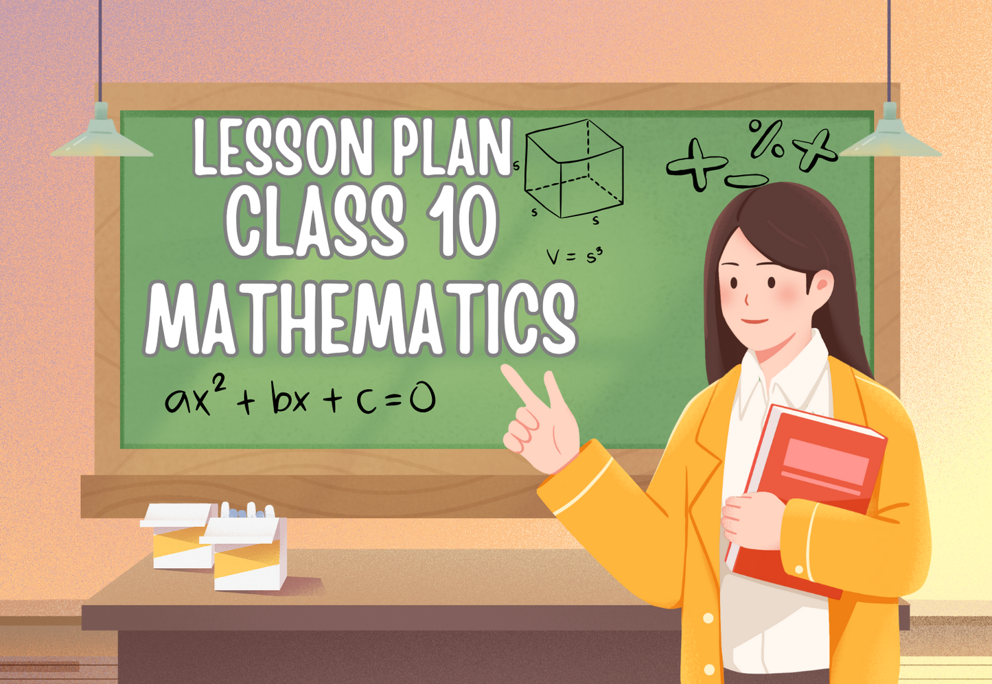 Chapter Wise Topic Wise Lesson Plan Class 10 Mathematics All Chapters