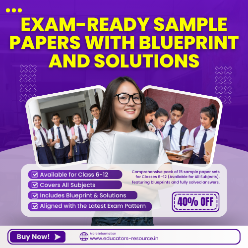 Annual Sample Papers with Solution & Blueprint