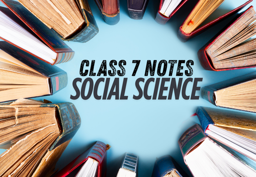 Comprehensive Notes Class 7 Social Science all Chapters