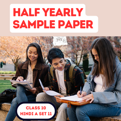 Half-Yearly Sample Question Papers with Solutions Class 10 Hindi A Set 11