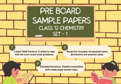 Class 12 Chemistry Pre Board Sample Paper Set 1