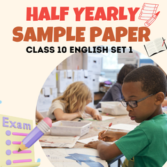 Half-Yearly Sample Question Papers with Solutions Class 10 English Set 1