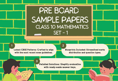 Class 10 Mathematics Pre Board Sample Paper Set 1