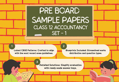 Class 12 Accountancy Pre Board Sample Paper Set 1