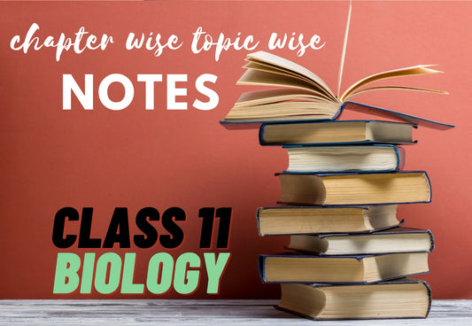 Chapter Wise Topic Wise Notes Class 11 Biology All Chapters