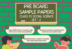 Class 10 Social Science Pre Board Sample Paper Set 2