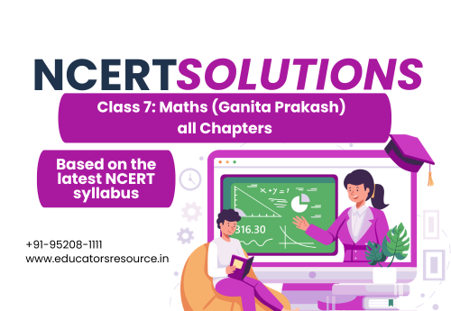 NCERT Solution Class 7 Mathematics Part 1 (Ganita Prakash) all Chapters