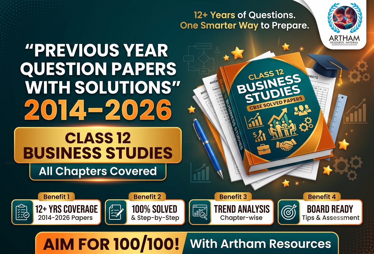 Previous Year Question Papers with Solution (2014–2026) Class 12 Business Studies all Chapters
