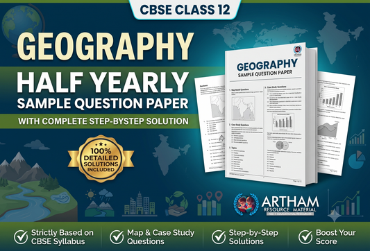 Half Yearly Sample Question Paper with Solution Class 12 Geography