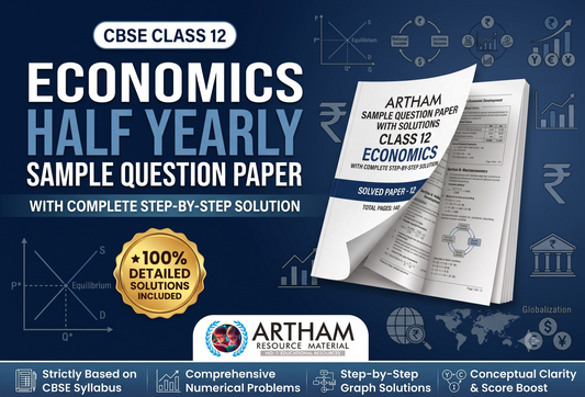 Half Yearly Sample Question Paper with Solution Class 12 Economics