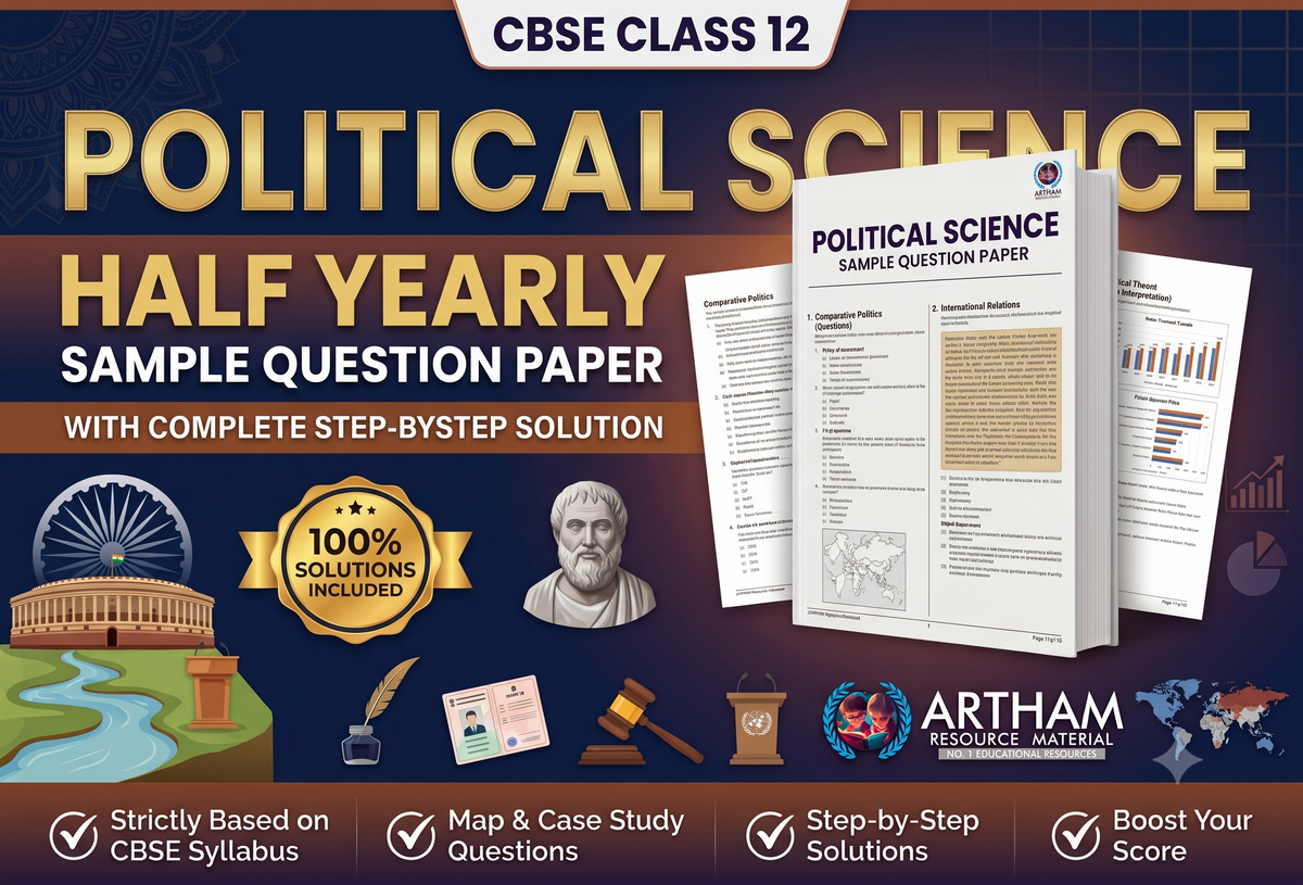 Half Yearly Sample Question Paper with Solution Class 12 Political Science