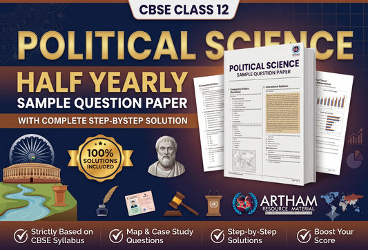 Half Yearly Sample Question Paper with Solution Class 12 Political Science
