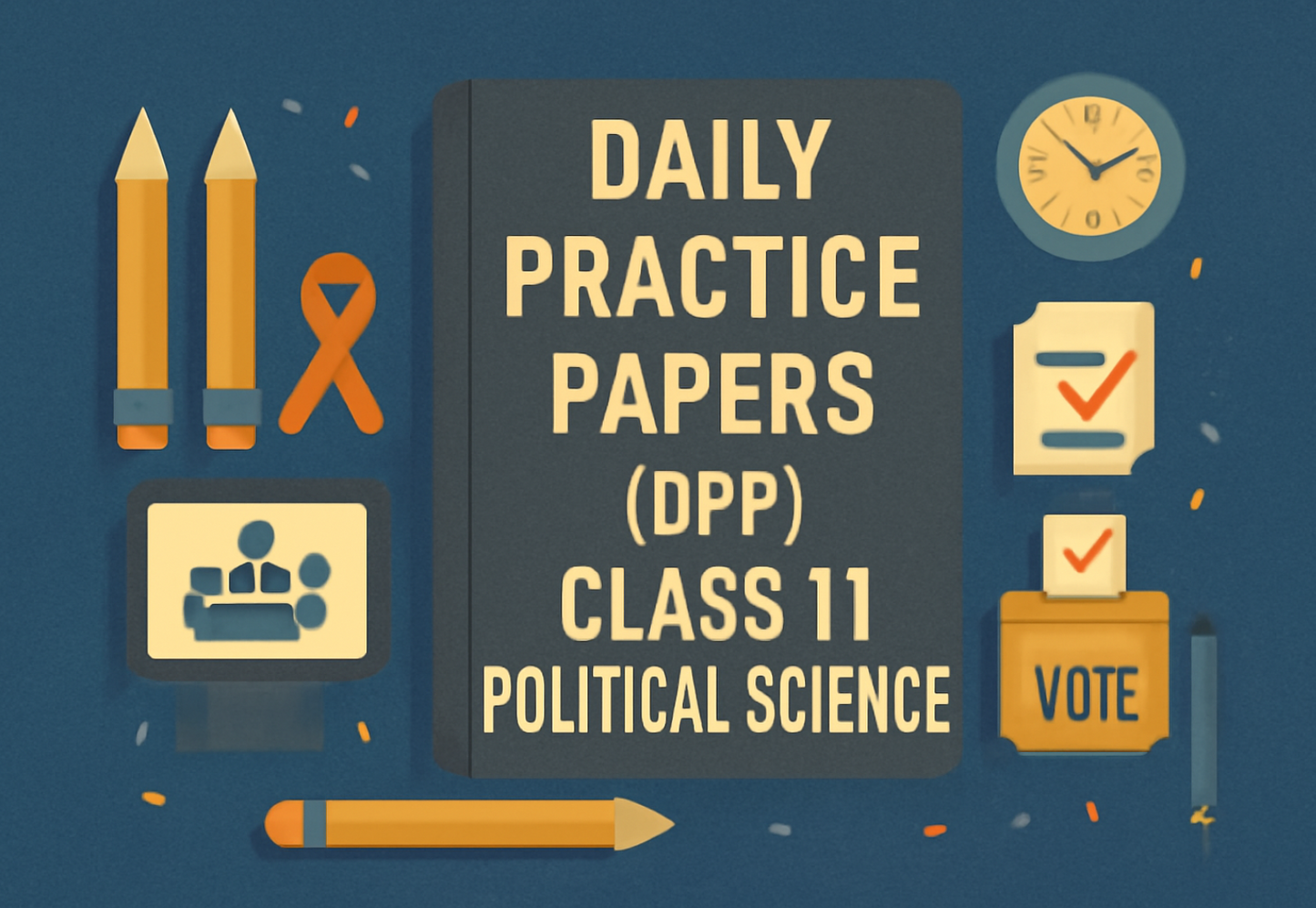 Daily Practice Paper (DPP) Class 11 Political Science (Political Theory) All Chapters