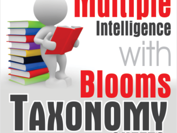 Multiple Intelligence + Blooms Taxonomy Sheets